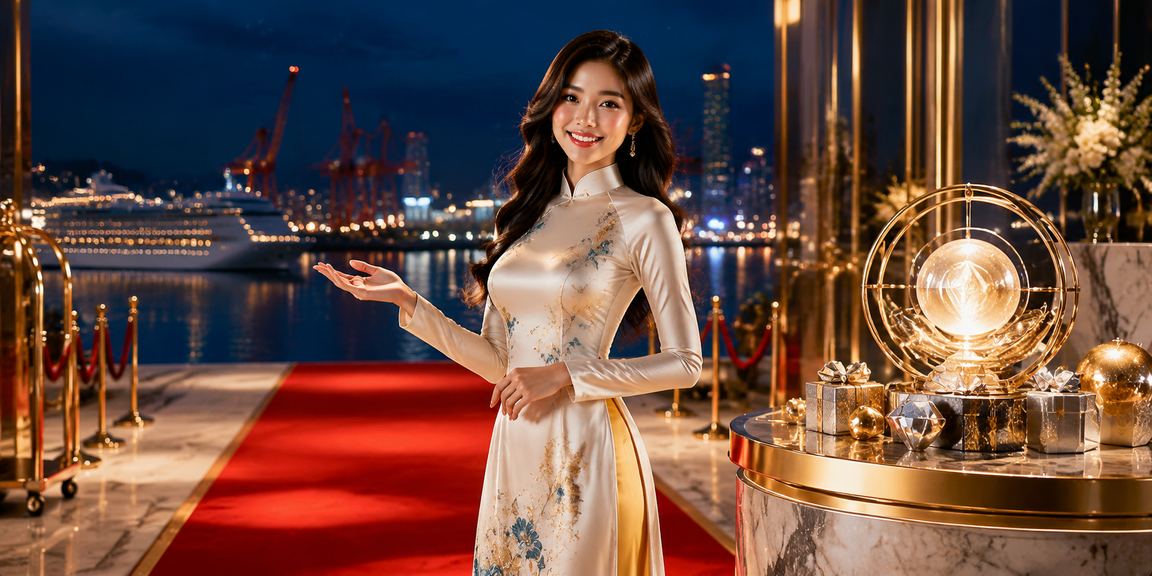 Người dùng tại Hải Phòng đặt cược thể thao qua điện thoại với trang phục áo dài truyền thống