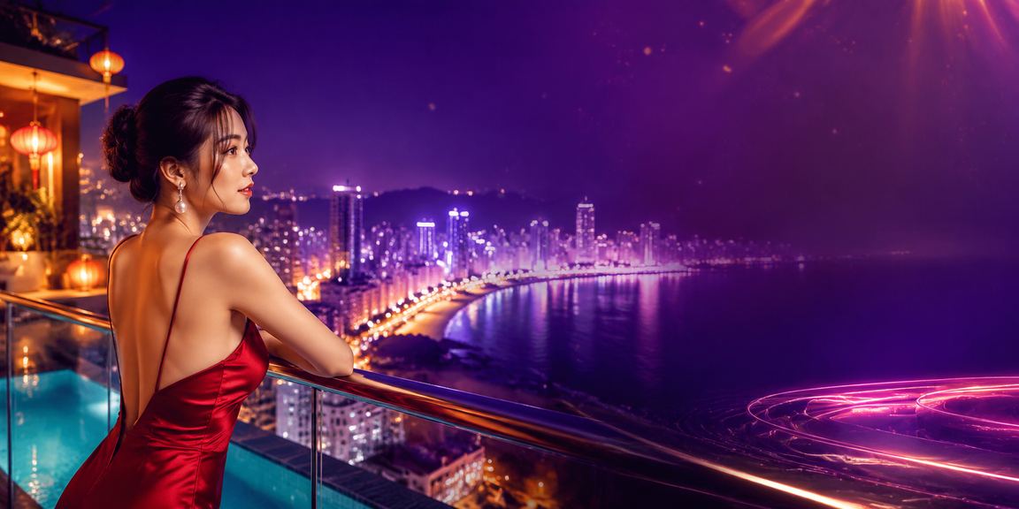 Màn hình cá cược bóng đá tại Nha Trang với ánh đèn neon rực rỡ về đêm