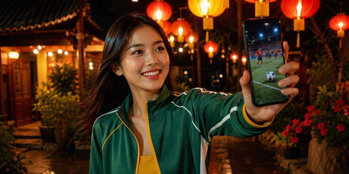 Người chơi truy cập casino trên điện thoại tại chợ đêm Ninh Bình
