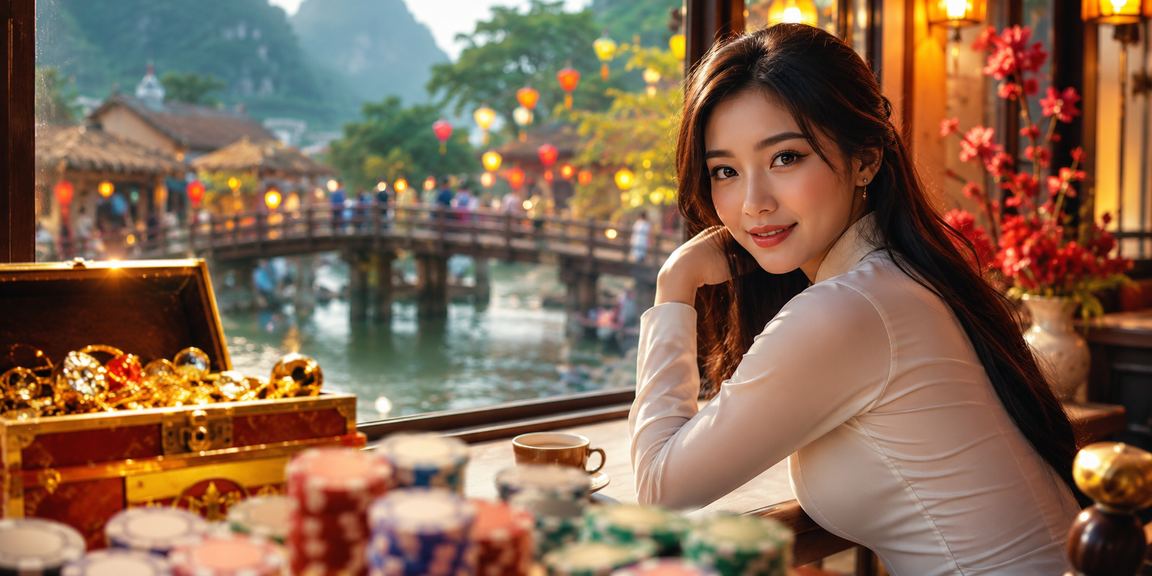Người dùng Ninh Bình nhâm nhi cà phê Việt Nam trong khi theo dõi bonus hoàn tiền và jackpot trên điện thoại