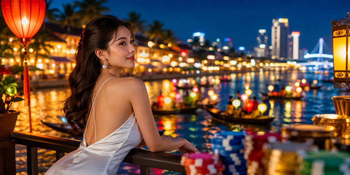 Không khí sôi động tại một sự kiện giải trí thể thao ở Sài Gòn buổi tối